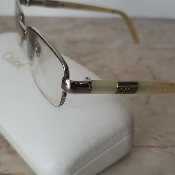 Chloé Rectangular Eyeglasses Frame with White Case